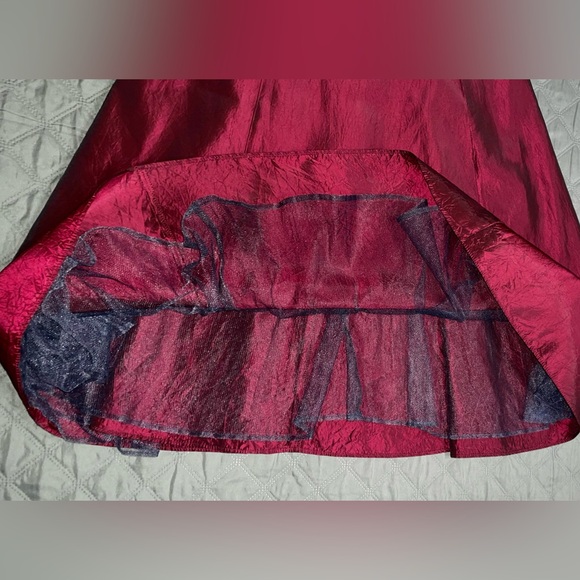 JESSICA MCCLINTOCK for GUNNE SAX Vintage Strapless Tea-Length Gown, Size 3, EUC - Picture 8 of 13